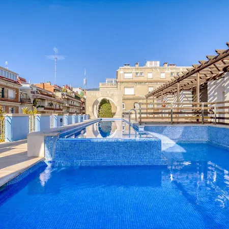 Blueground La Bonanova Doorman Rooftop Pool Bcn-115 * Barcelona